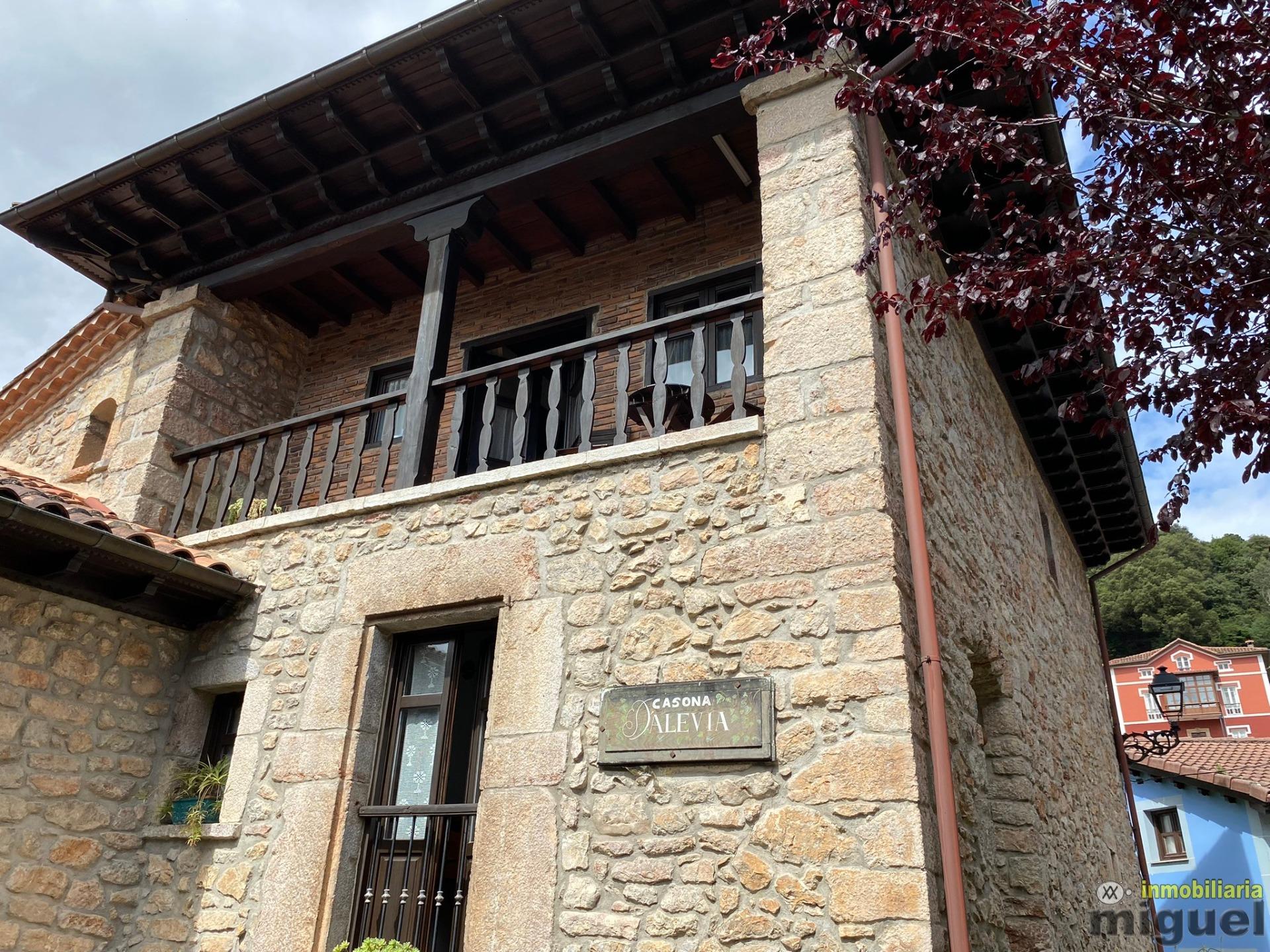 Se vende gran casona funcionando como hotel en Alevia, Peñamellera Baja (V2434)