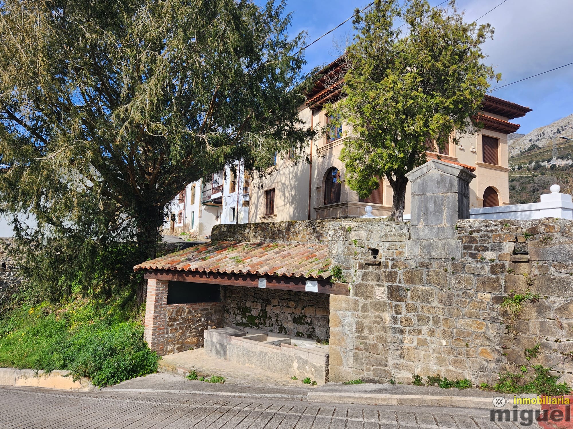 Se vende gran propiedad para rehabilitar con jardín en Abándames, Peñamellera Baja (V2505)