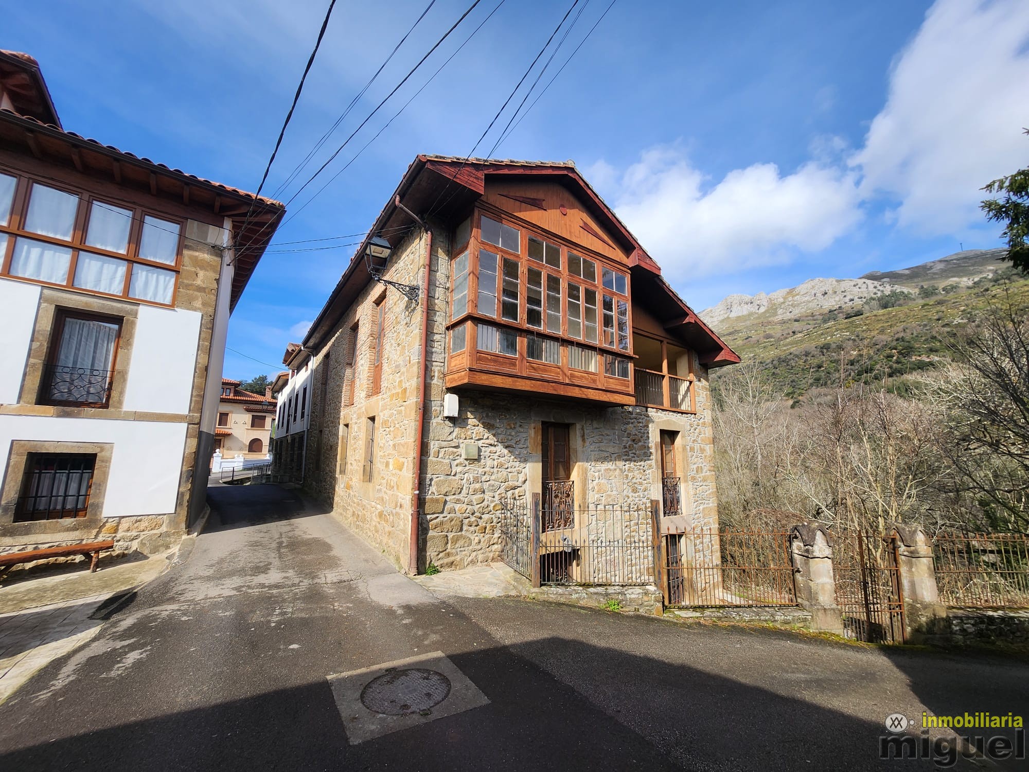 Se vende gran propiedad para rehabilitar con jardín en Abándames, Peñamellera Baja (V2505)